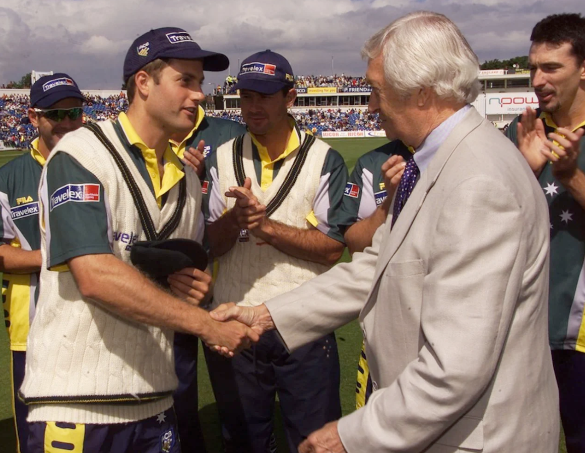 Simon Katich Richie Benaud
