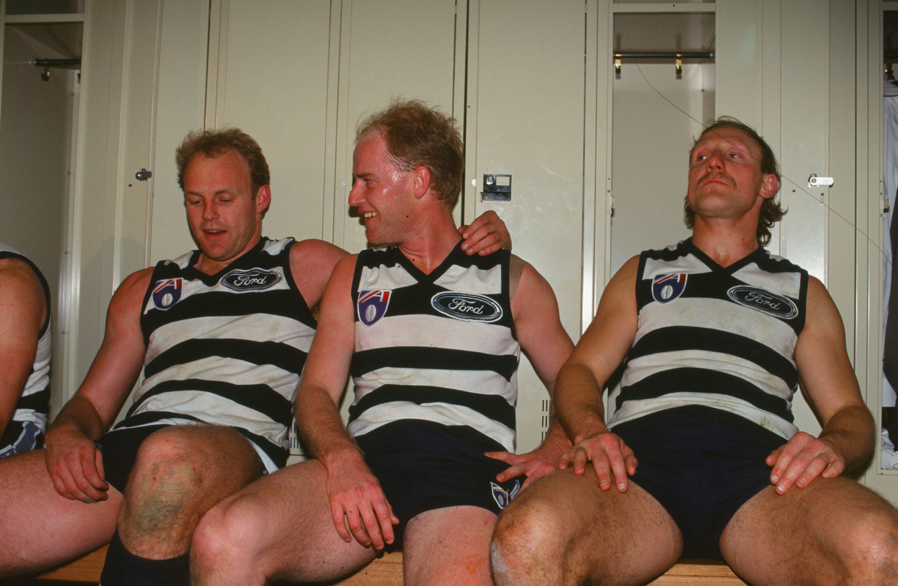 Brownless, Ablett, Willis 1994 Geelong